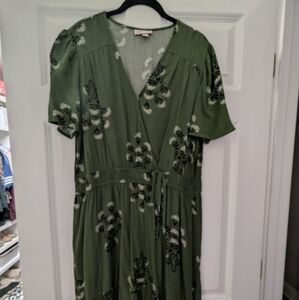 XL Knox Rose floral tiered maxi dress